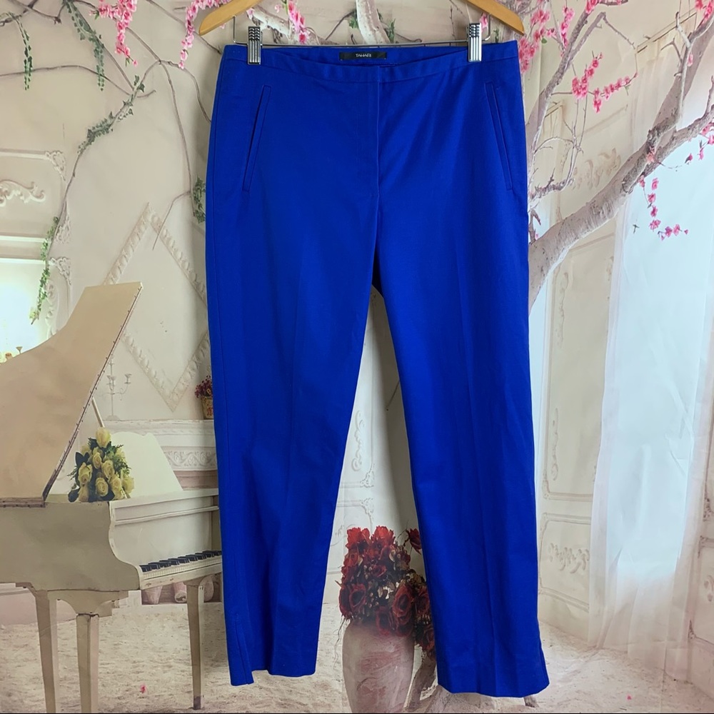 NEW Tahari Sammy pant in Blue lagoon - Picture 2 of 11